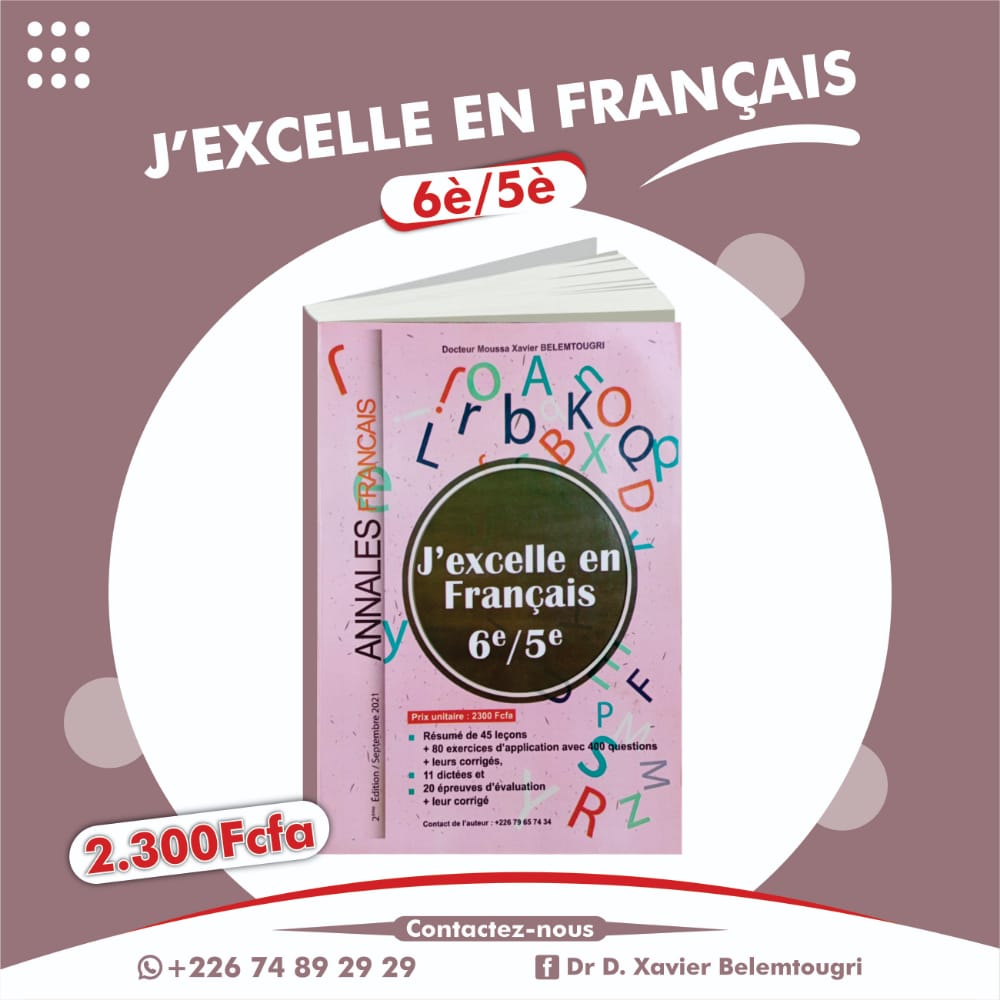 J'Excelle En Francais 6e/5e