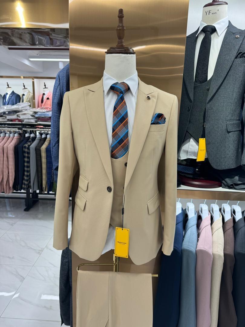 Marco Milano santene 3 piece suit
